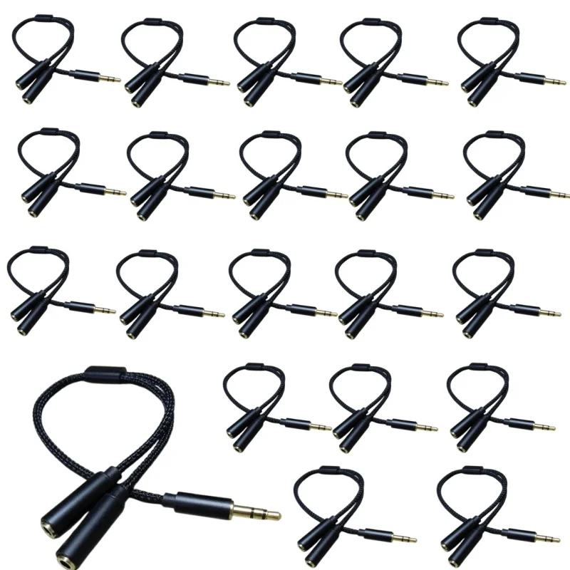 Audio Splitter 3.5 mm Cable 3.5mm 3 Female to Male Jack 1 to 2 3 4 5 Adapter Aux Cable for MP3 Player Headphone