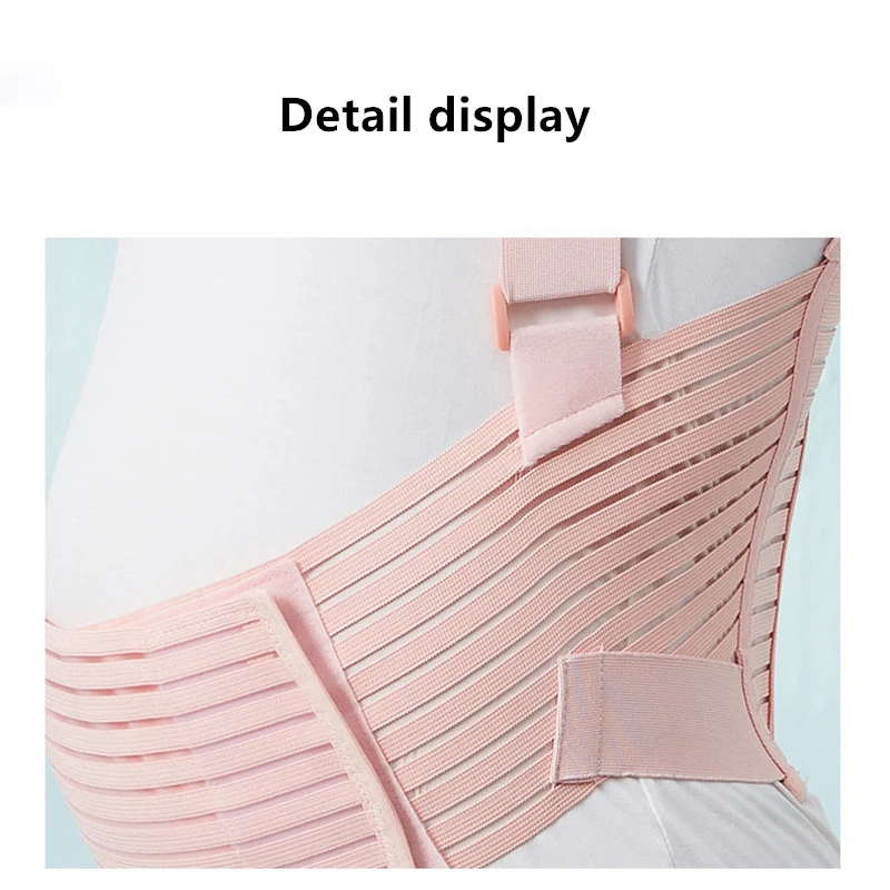 Belly Support Belt for Pregnant Women, Professional Pregnancy Belt for Mid to Late Pregnancy