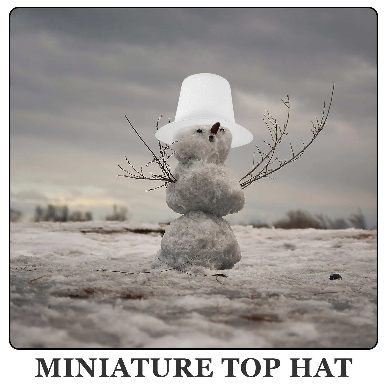 

Mini Top Hat Festive Craft Hats Miniature Decoration for Crafts Decorative Tops Decorations
