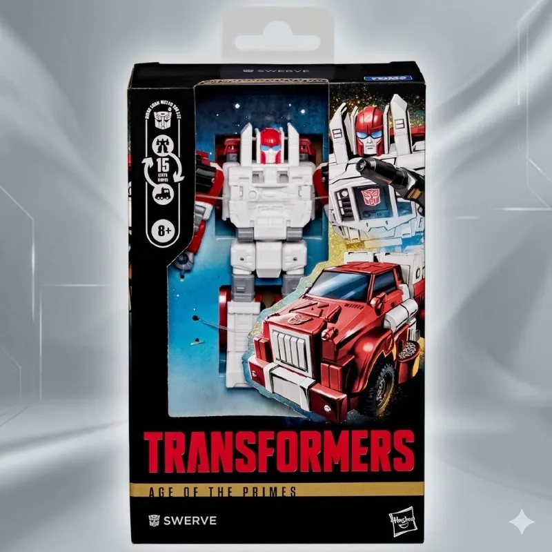 

【100% Original】 D Class 08 Animated Response Medic Transformation Alloy Action Figure Collectible White Ambulance Robot Model
