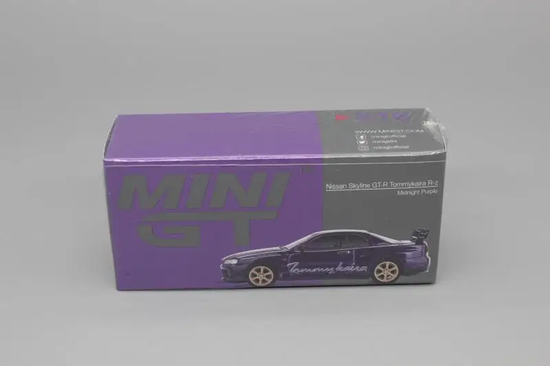 1: 64 Nissan Gtr Sports Car Model R34 Skyline Gt-r Model Toy Gift Collection Ornament