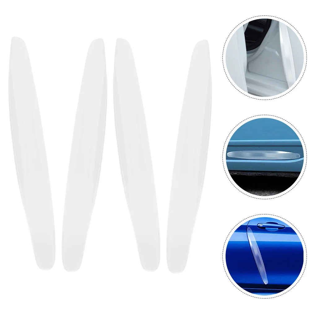 

4Pcs Car Door Edge Bumpers Anti-Collision Protection Sleek Design Simple Installation Multiple Models Door Edge Guards