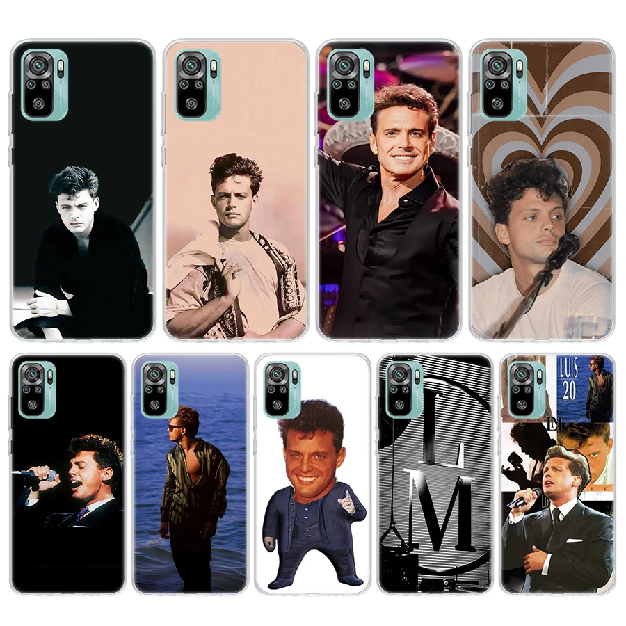 L-Luis M-Miguel Singer Phone Case For Xiaomi Redmi 12 12C 13 13C 14C 10 10A 10C 9 9A 9C 9T 8 8A 7 7A 6 6A K70 K60 K20 K40 Pro S2