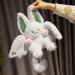 35cm Magical Spirit Rabbit Plush Toys Cute Soft Stuffed Cartoon White Bat Cosplay Anime Bunny Dolls For Kid Birthday Gift