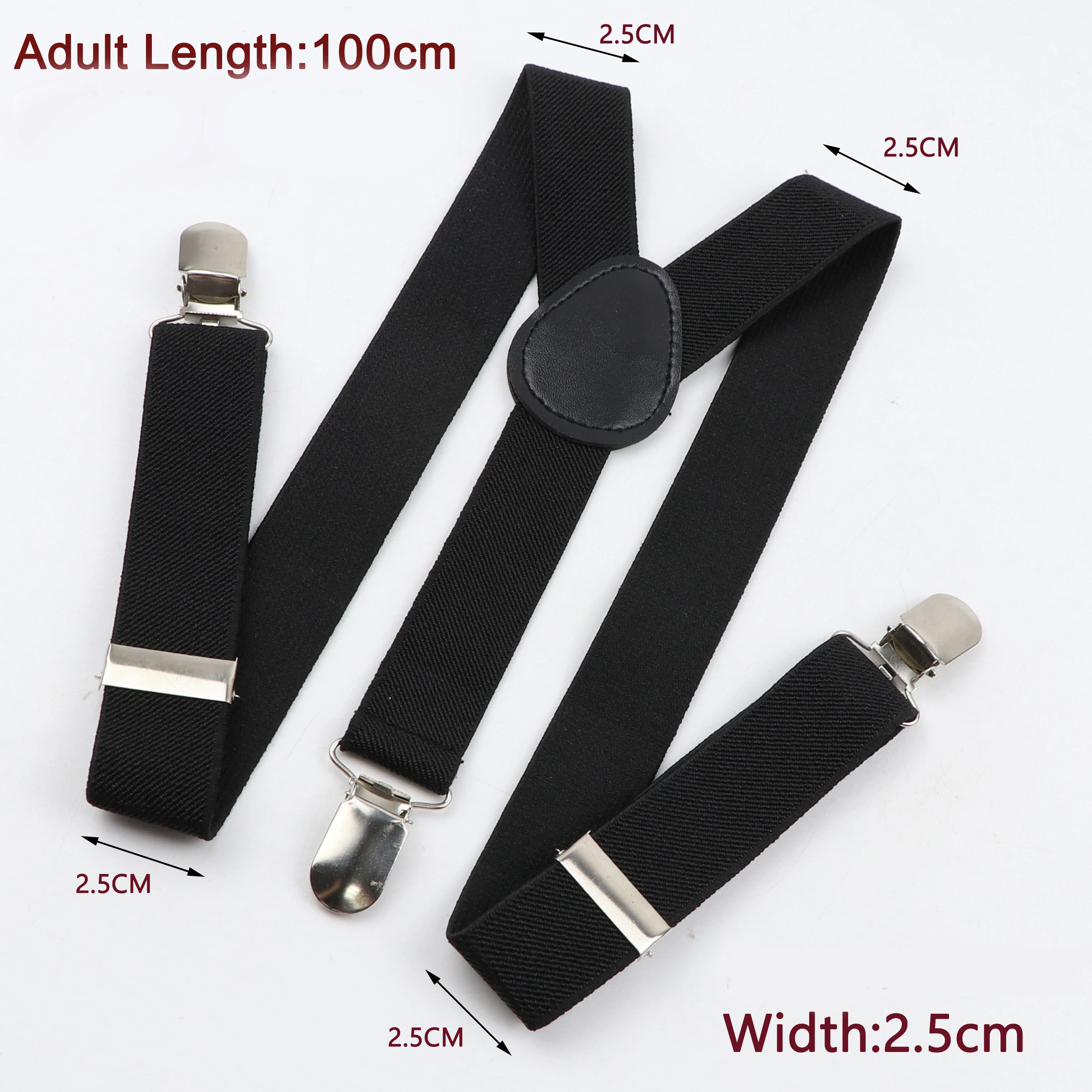 Hot Multiple Colors Mens Fashion Elastic Suspender Bowtie Set Clip-on Buckle Y-Back Braces Wedding Party Shirt Suit Accessories