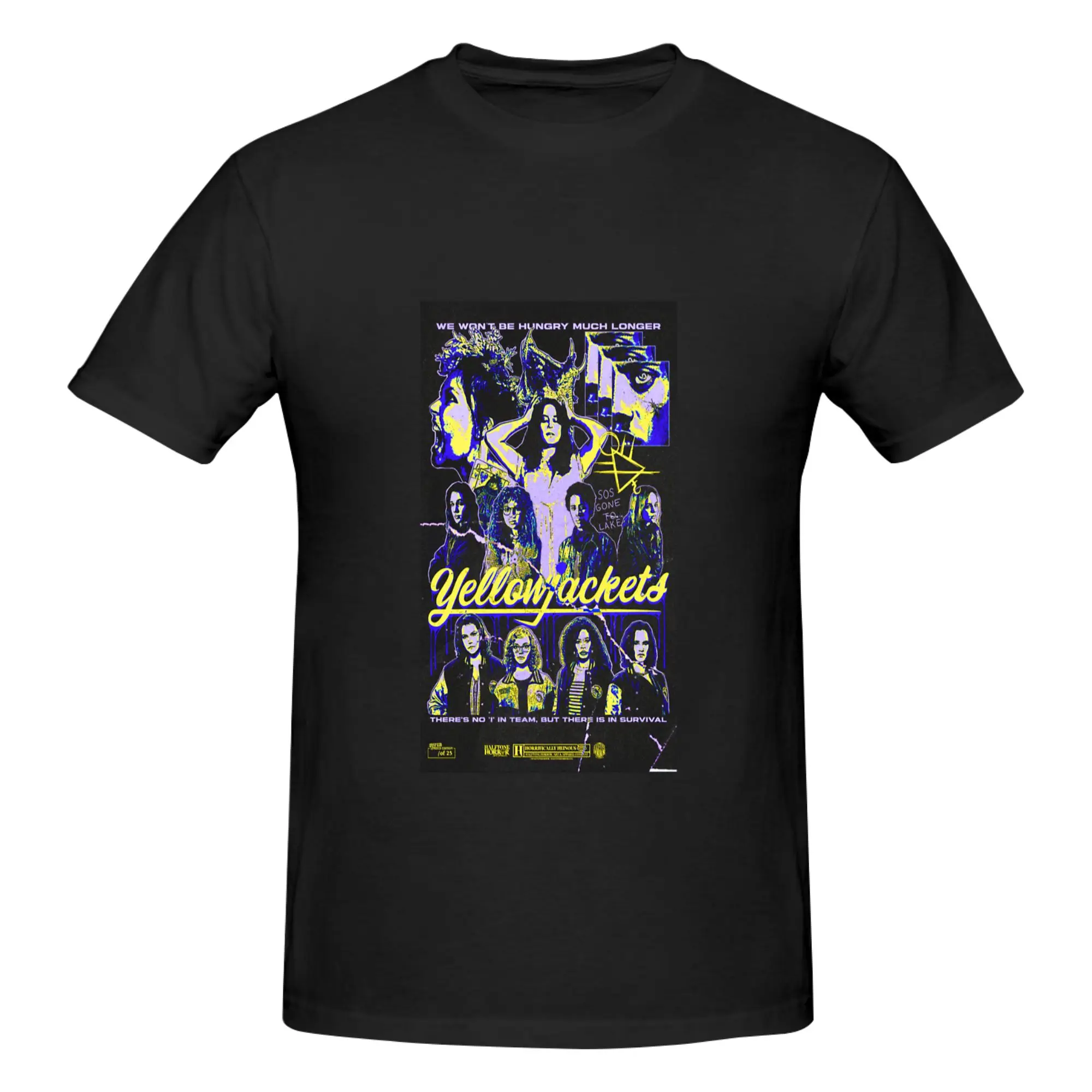 Funny Yellowjackets poster retro style Essential Men's Printed T-Shirt Unisex T shirtAnime Manga