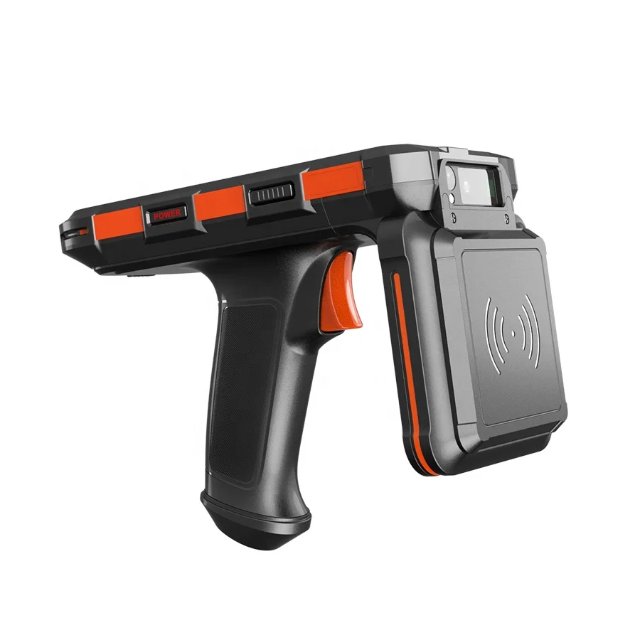 Industrieller RFID-UHF-Handheld-PDA mit Scan-Trigger, robuster Android-Barcode-Scanner, Lagermanagement, 2D-WLAN-Lager