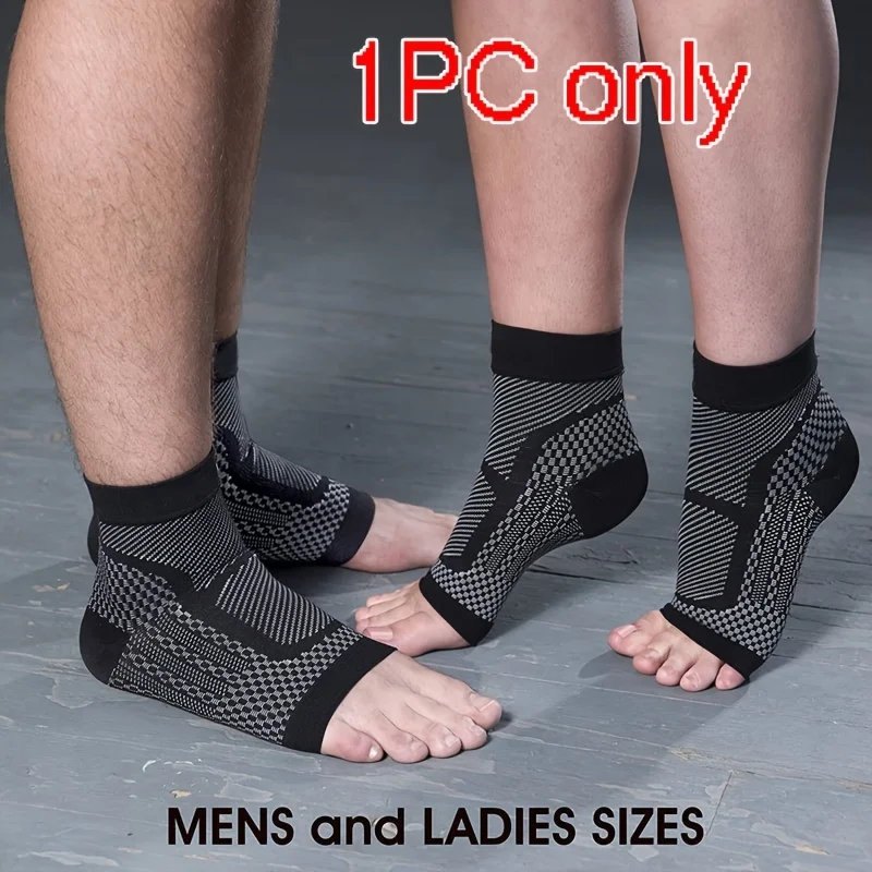 1Pc Knitted breathable Ankle Support Brace, Best Ankle Compression Support Brace for Foot and Heel