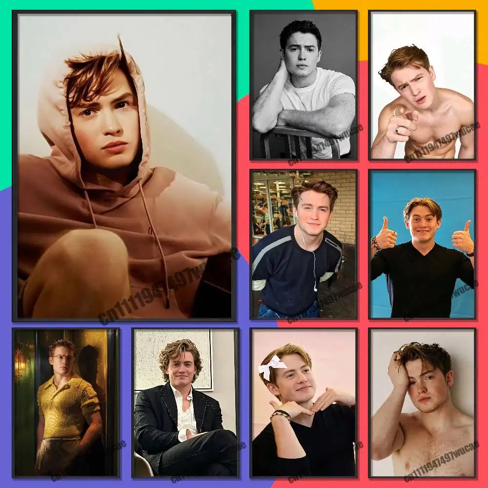 For Actor Kit Connor Poster Cover Wall Murals Home Custom Self-adhesive Decoration Sticker Playbill Film