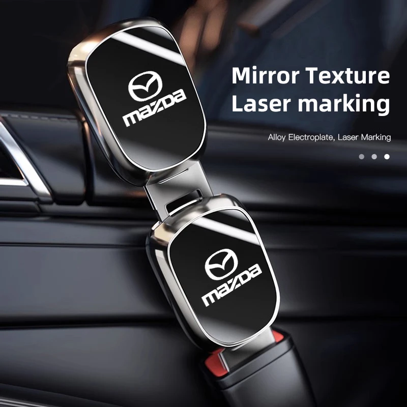 

Zinc Alloy Car Seat Belts Extension Buckle Adjustable Extender For Mazda Speed 2 3 5 6 Atenza CX80 CX70 CX90 CX3 CX5 CX8 MX30