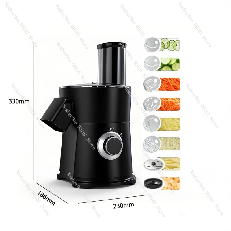 Premium Multifunction Electric Salad Maker Automatic Cheese Grater Vegetable Slicer Shredder Kitchen Appliance for