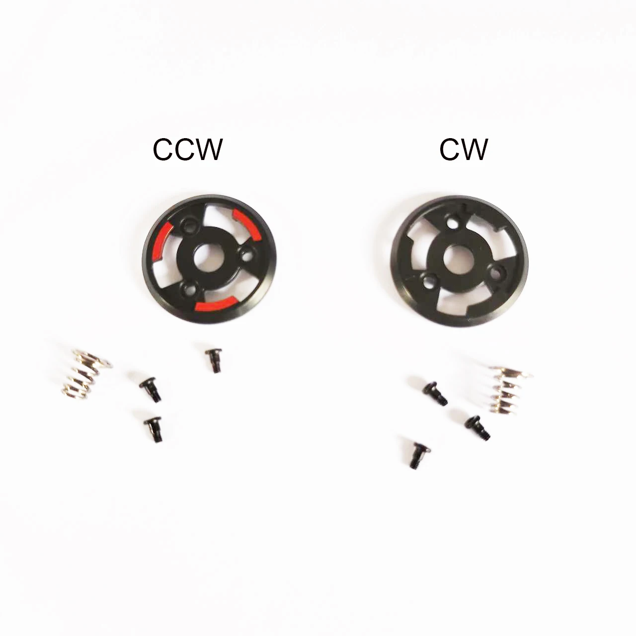 Motor Hélice Base com mola e parafusos para DJI FPV Braço, CW,CCW Blade, Drone Repair Parts