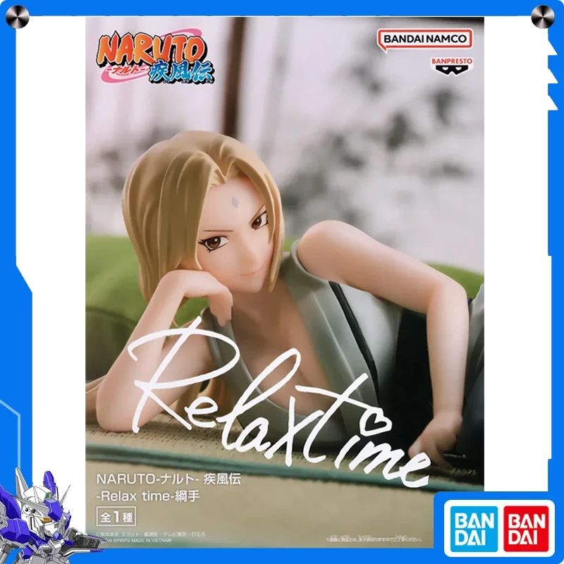 

BANDAI Naruto Shippuden Tsunade Action Figures Model Relax Time BANPRESTO Amusement Figures Toys Brand New Genuine Original