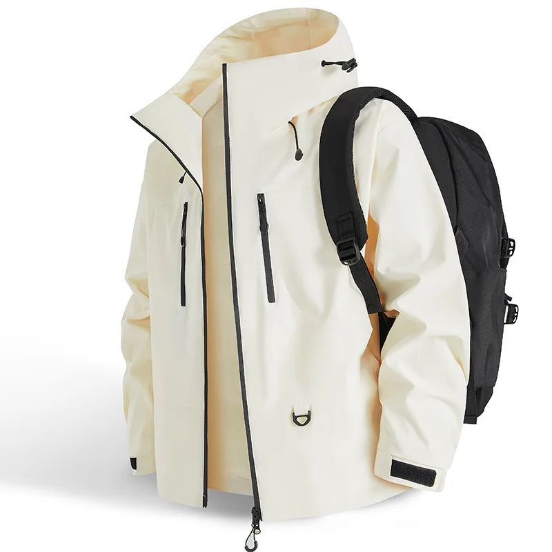 

Мужская ветровка, водонепроницаемая походная куртка, осенняя мужская ветрозащитная куртка большого размера для кемпинга, охоты, бега, рыбалки, спортивные пальто