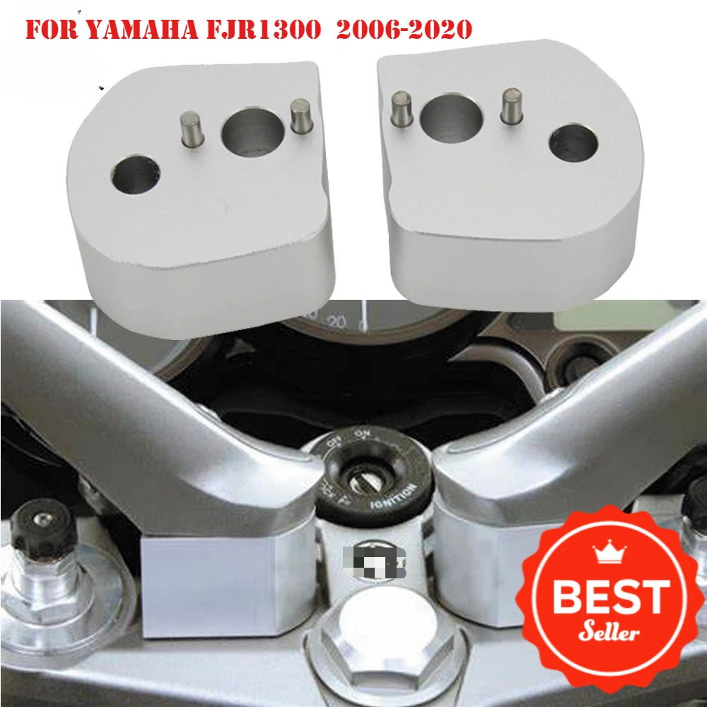 For Yamaha FJR1300 FJR 1300 2006-2020 2019 2018 2017 2016 aluminum alloy motorcycle handlebar riser clamp seat