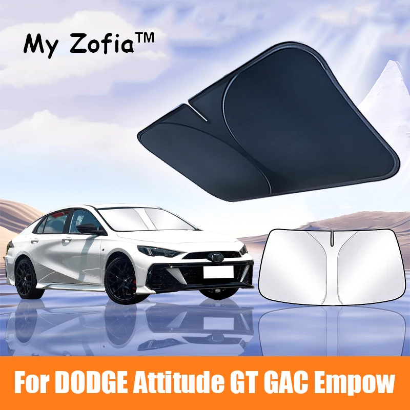 

For New DODGE Attitude GT 2024 2025 For GAC empow 2023 2024 2025 Car Windshield Sunshade Cover Anti UV Protection Auto Parts