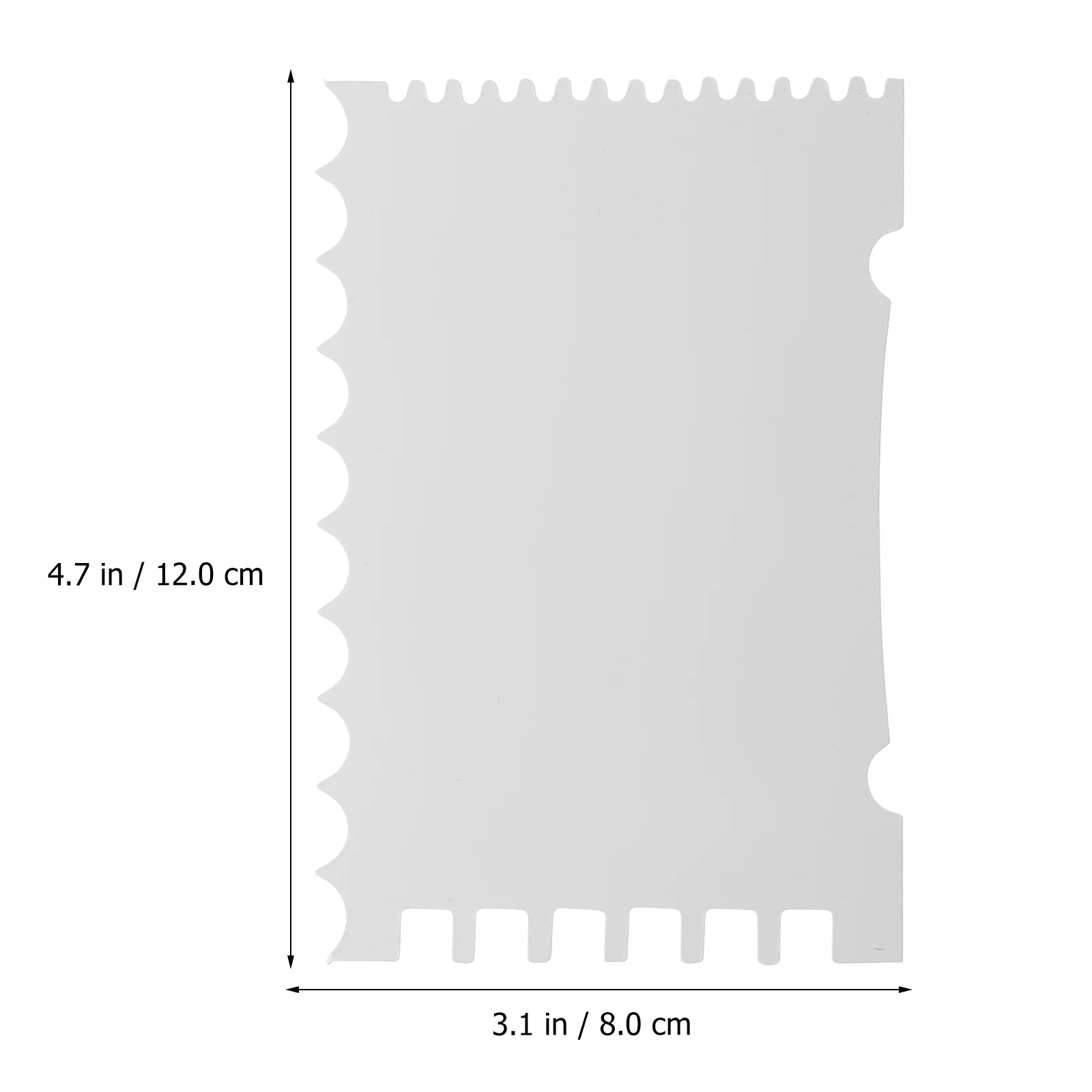 7 pz pittura raschietto artigianato spatole materiali coltello torta strumento Scrapper Pallet acrilico