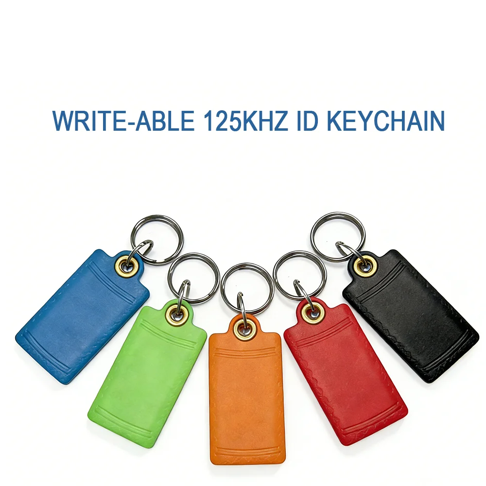 5pcs 125KHz T5577 Rewritable ID Keyfobs Duplicate writable Tag 5200 Proximity Copy Access Card ID Token RFID Cloner Keychain