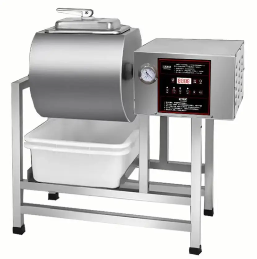 

45L Chicken Salting Marinade Meat Vacuum Tumbler Machine Automatic Marinated Salting Marinade Meat Vacuum Marinating Machine