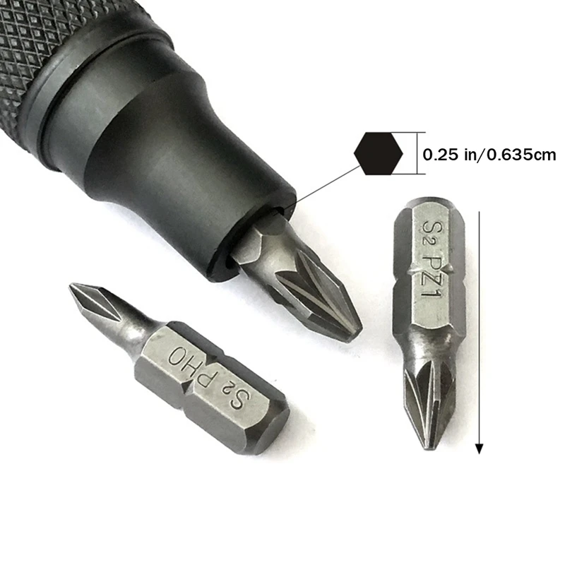 1 Piece Magnetic Screw Bit Holder 1/4 Inch Hex Shank Quick Release Drill Holder For Screwdriver Bit