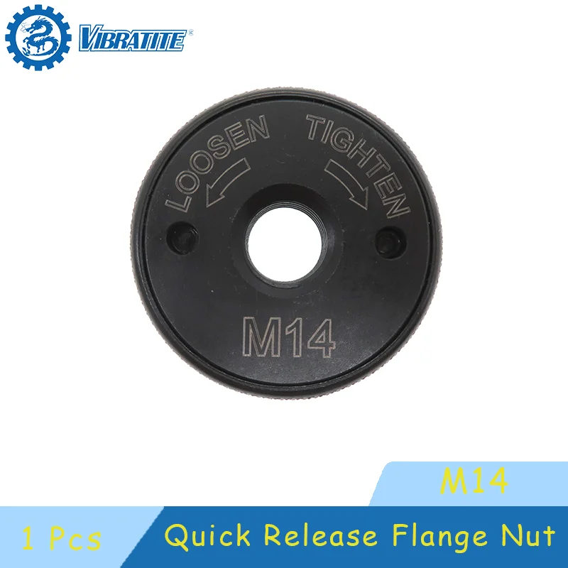 

M14 Angle Grinder Locking Nut 1Pcs Quick Change Clamping Flange Plate Fastener Accessory for Fixing Cutting Discs Wheel Abrasive