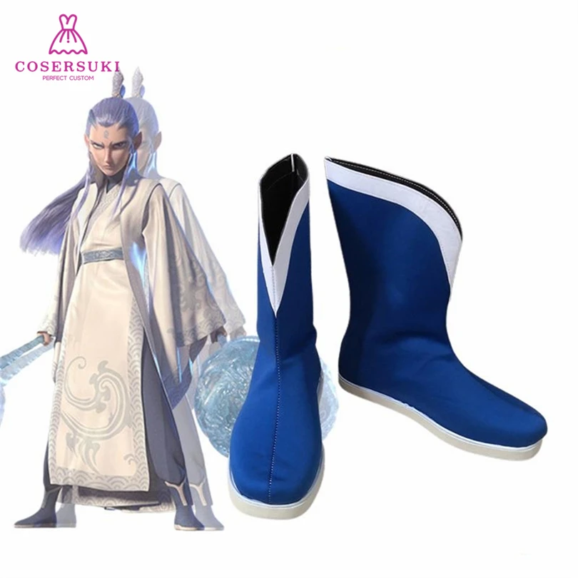 

Обувь для косплея Ne Zha 2, Ao Bing, ботинки для карнавала на Хэллоуин