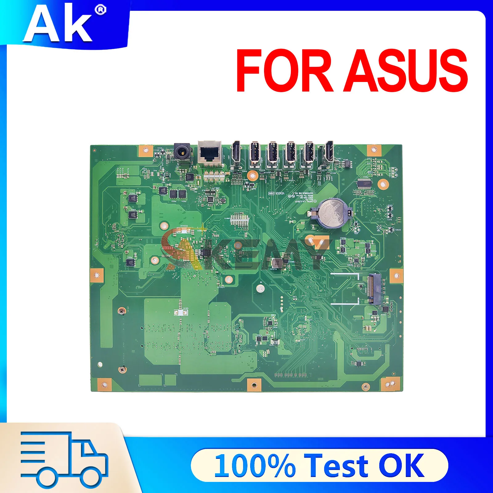 M3700WUA LA-L291P Mainboard For ASUS All-in-One M3700W Laptop Motherboard With R3-5300U R5-5500U R7-5700U CPU