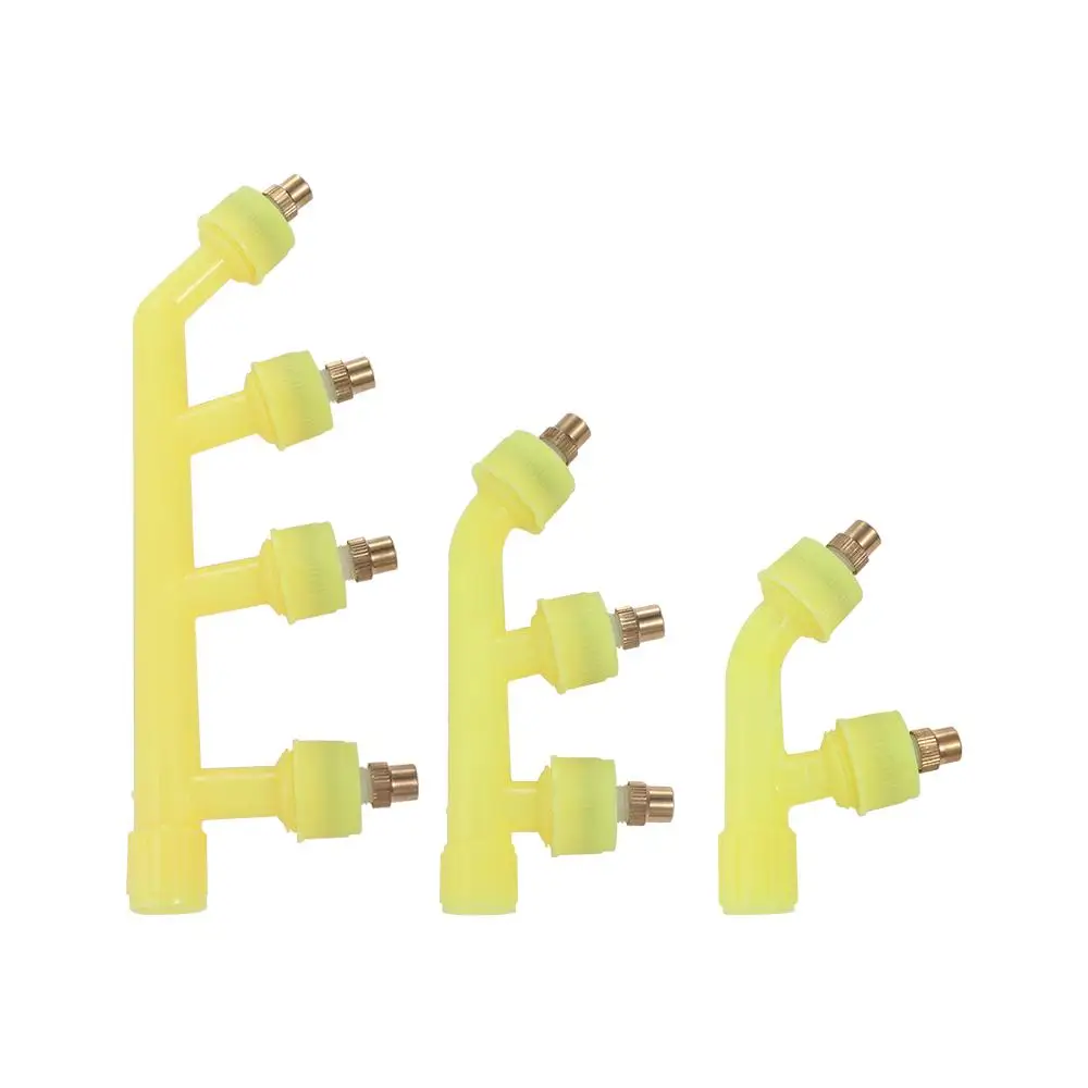 

Generic Brass Spray Nozzle Deinsectization Cooling Watering Nozzle 2/3/4 Hole Water-saving Atomizing Nozzle Vegetable