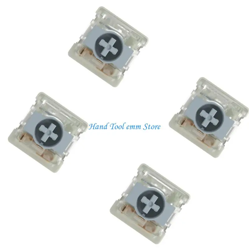 

H37F 4pcs Low Profile Mechanical Keyboards Switches Quiet Linear For GK87 Keyboards