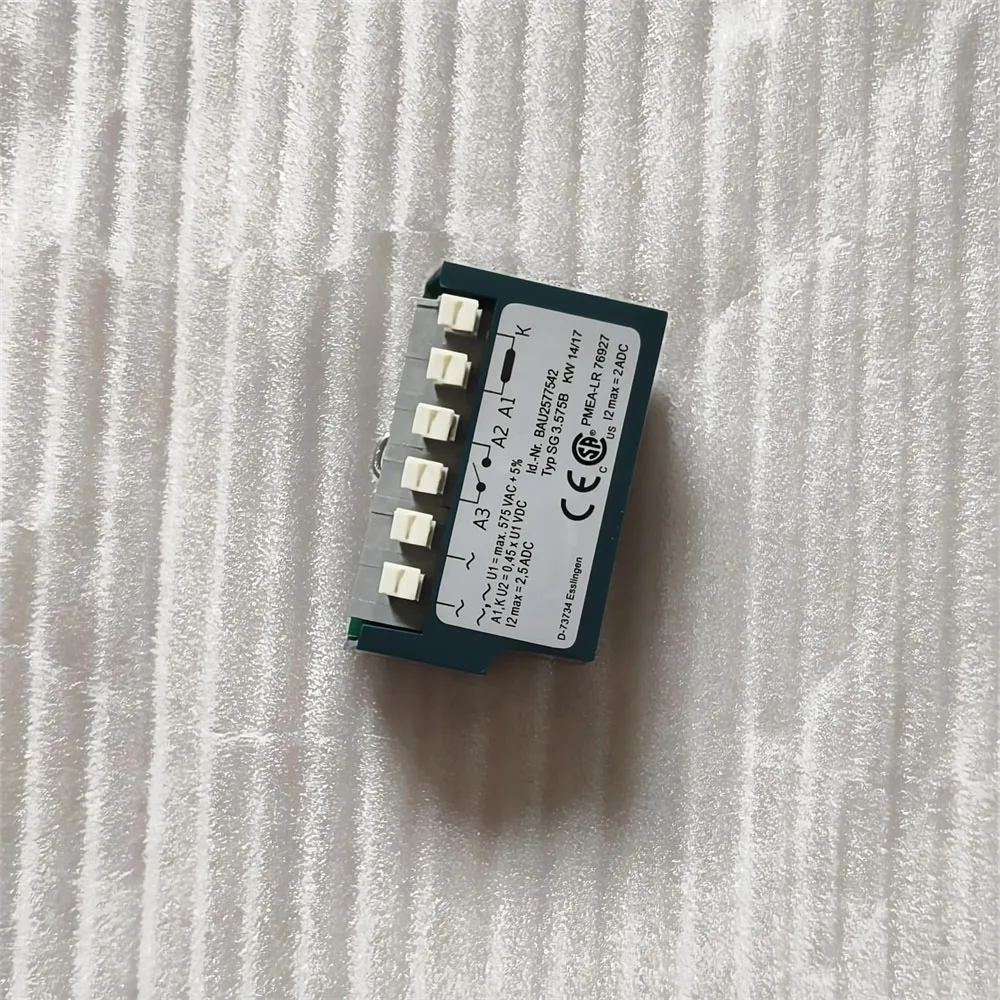 BAU2577542 SG 3.575B Coupling Relay 575VAC 2.5A Industrial for PLC Signal Isolation Control Cabinet