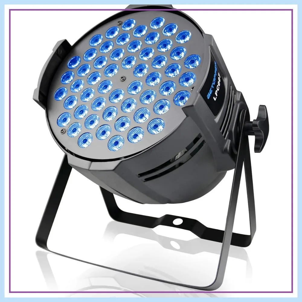 

54x3W LED Par Lights DMX Sound Activated, RGB Stage Light for Church, Concert, Wedding, Party, Bar, Stage Lighting (1)