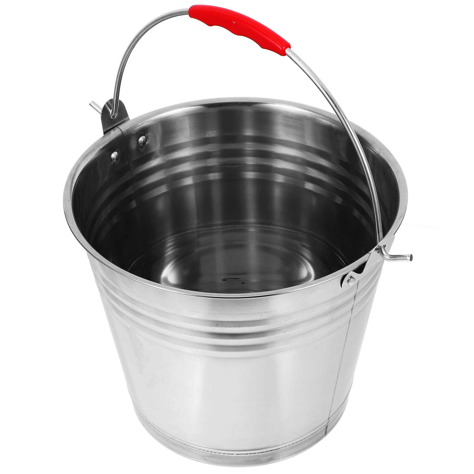 

Portable Metal Bucket Stainless Steel Durable Round Milk Storage Container Large Capacity Metal Bucket Milk Barrel