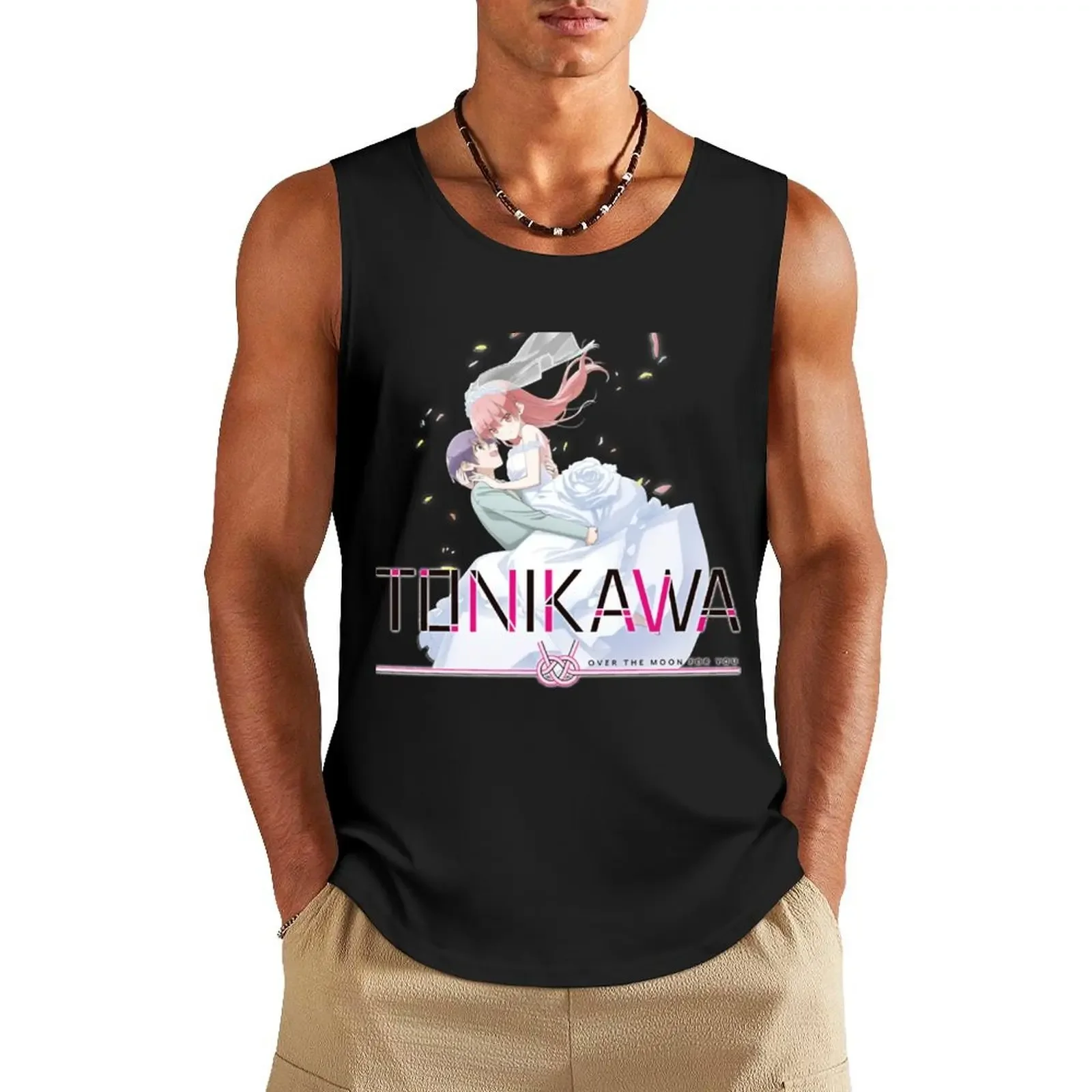 

TONIKAKU KAWAII V1 Classic Tank Top training weight vest gym shirts fashion 2024 man