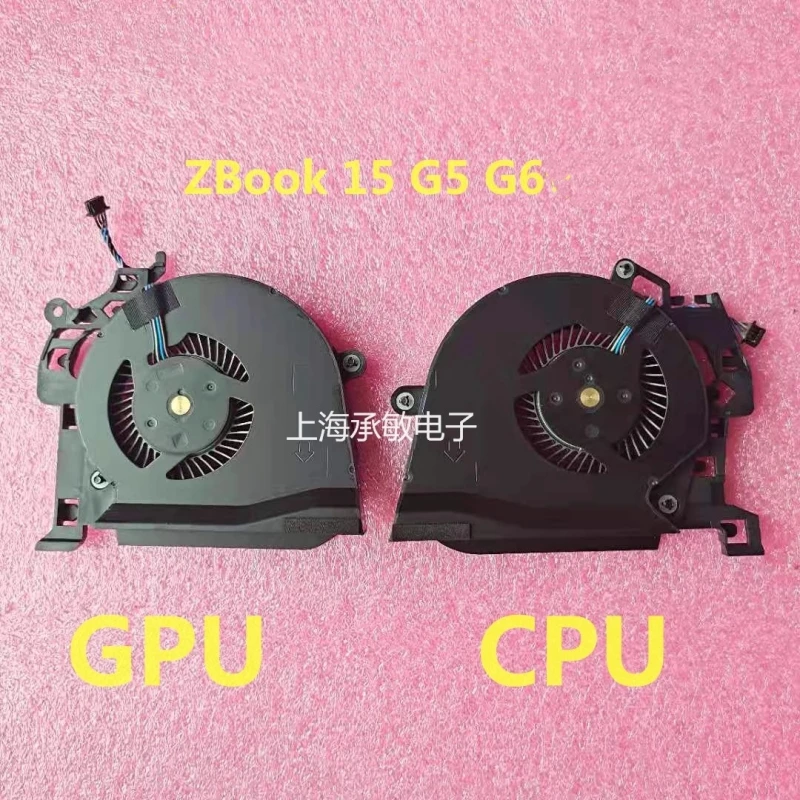 Free shipping, brand new and original, suitable for HP ZBook Studio 15 G5 G6 L30894-001 L30895-001 cooling fan, laptop fan