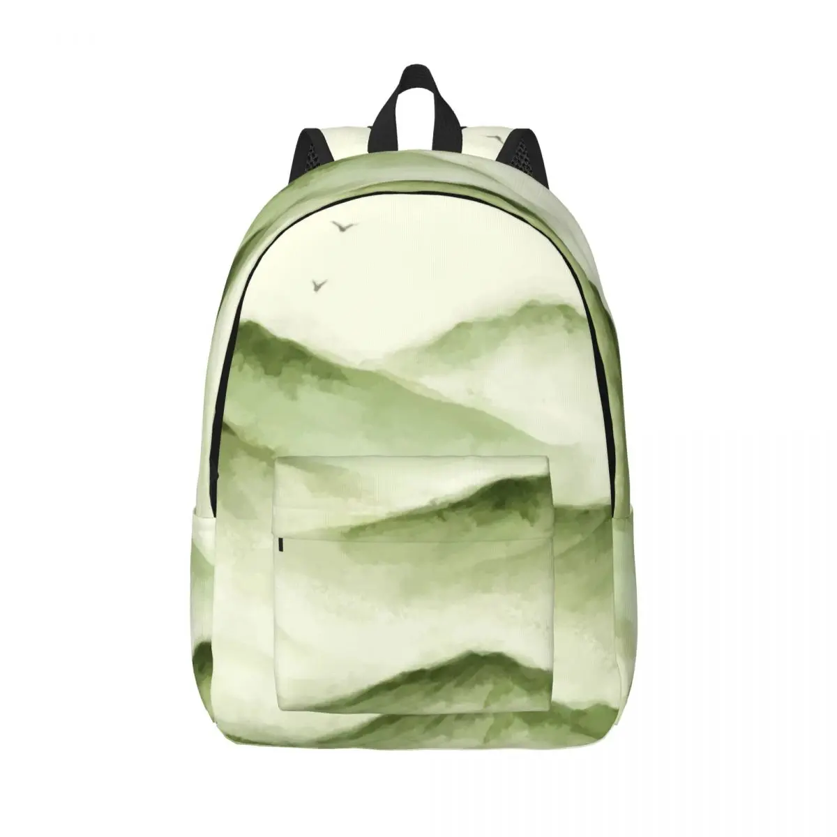 Schoolbag Student Backpack Mountains Print Shoulder Backpack Laptop Bag School Backpack