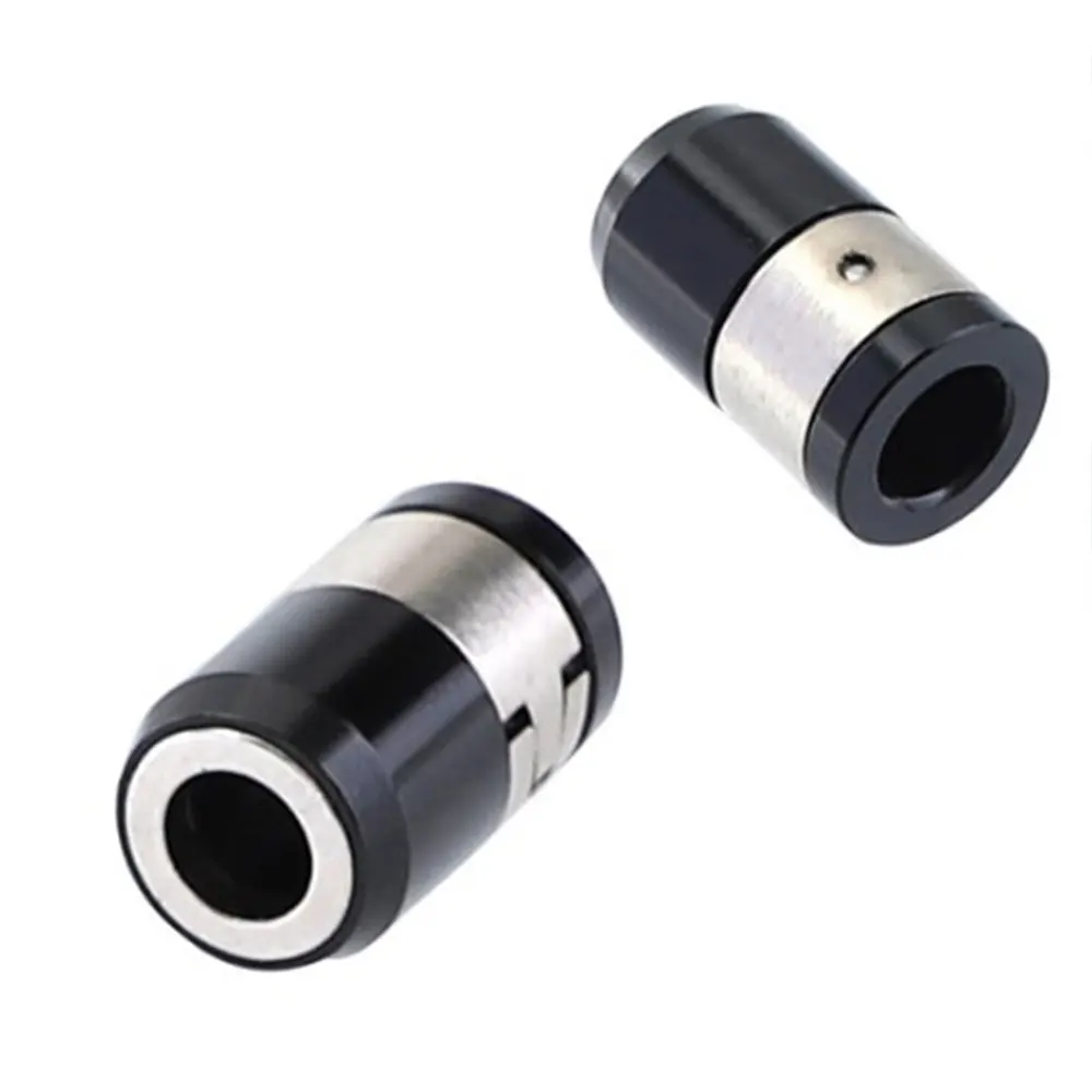 Schrauben dreher Bits Köpfe Magnet ring Metall Schrauben dreher Kopf Magneti sierer Universal Magnet ring Stahl hülse elektrische Phillips