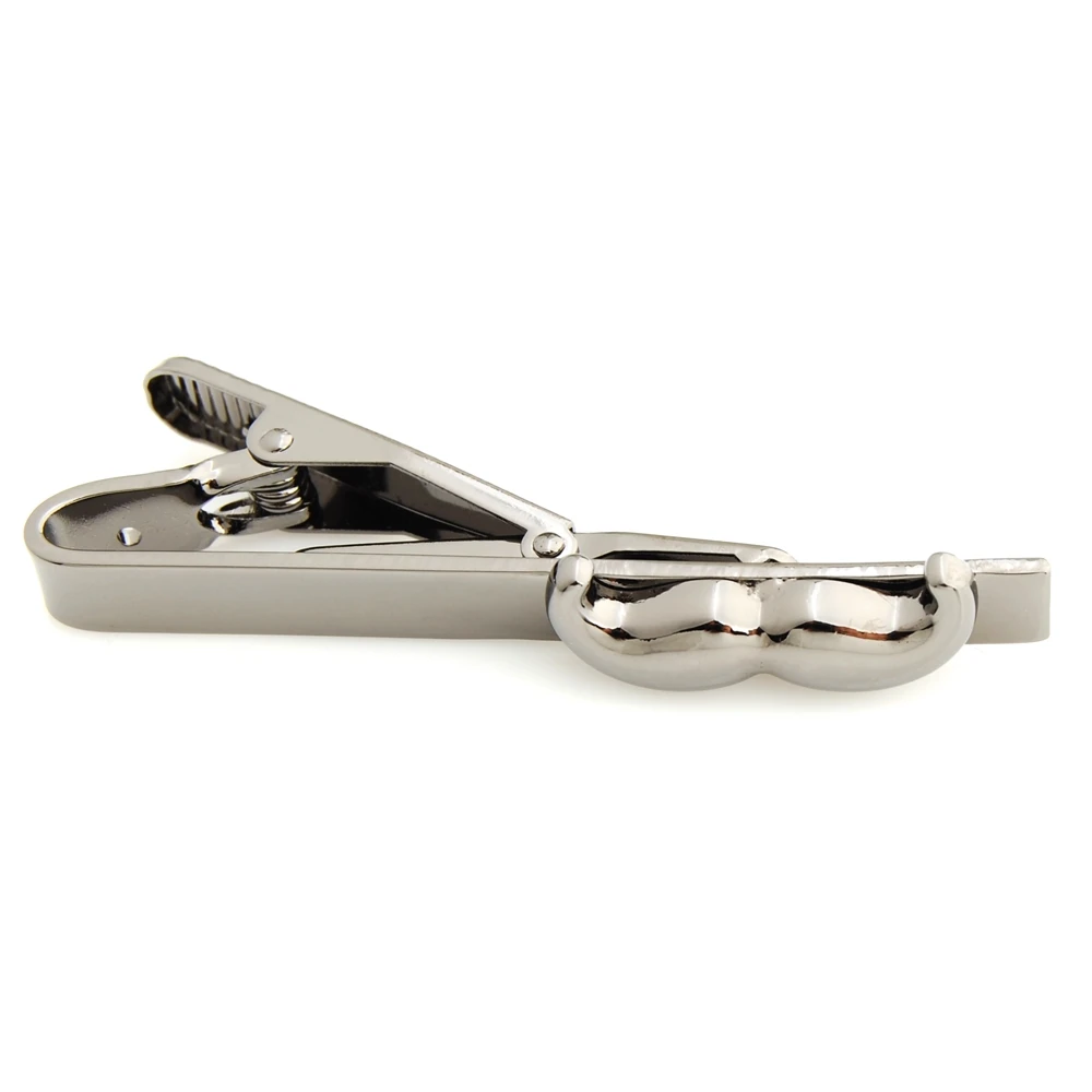 YHT-287 Novelty Mens Pure Metal Mustache, Moustache Tie Clips - Whole sale