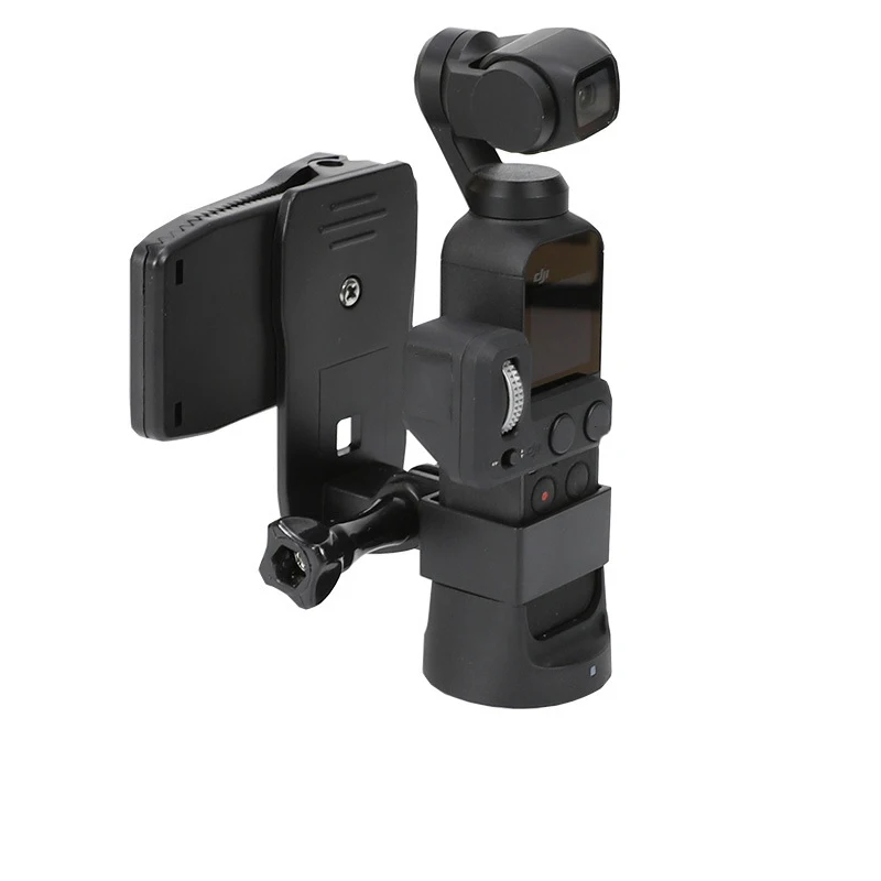 4 in1 Backpack clip fixed bracket with J-shaped base frame screw for DJI osmo Pocke/ Pocket 2 camera gimbal camera accessories