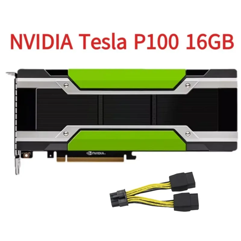لبطاقة Nvidia P4 8GB P40 24GB P100 16GB Graphics GDDR5 Supermicro PCI-E GPU #2