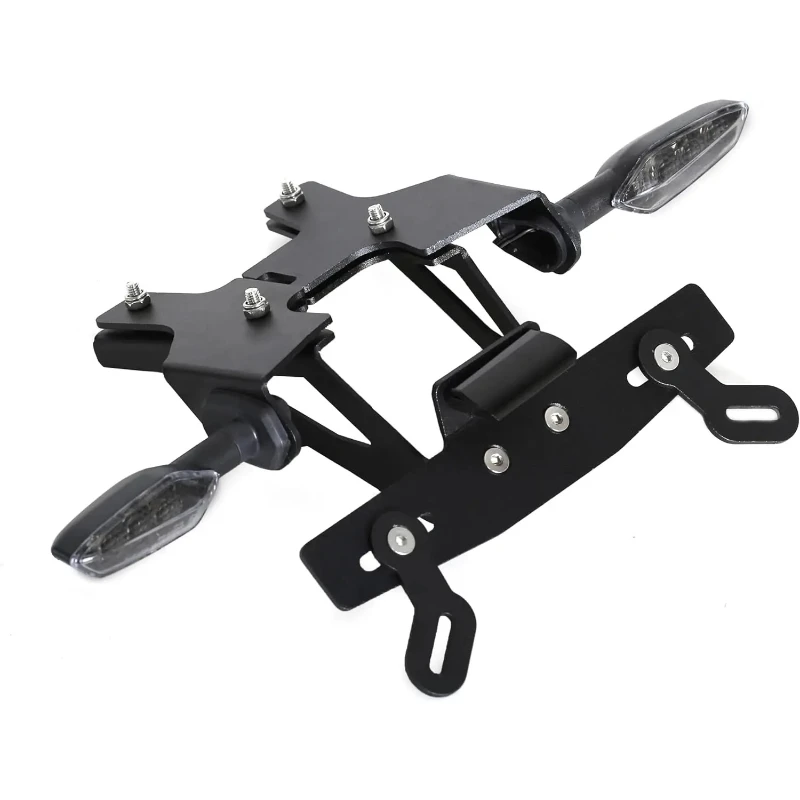 

Compatible with Z650RS 2022-2025 License Plate Holder Rear Fender Eliminator Tail Tidy LED Indicator Turn Signal Blinker Kit