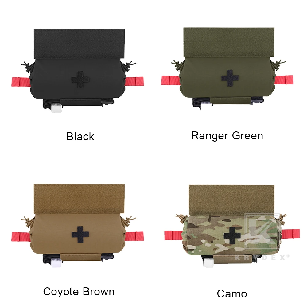 كريديكس التكتيكية الإسعافات الأولية الصدمة الحقيبة نشمر الحقيبة الطبية EMT IFAK المتدلي قطرة تفريغ الحقيبة لسترة الصدر تلاعب #6