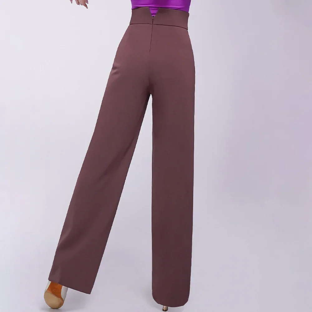 نمط جديد السراويل اللاتينية الرقص السراويل الرياضية السراويل الخامس على شكل واسعة الحواف الدنيم المرأة السامبا التخسيس السراويل المستقيمة #2