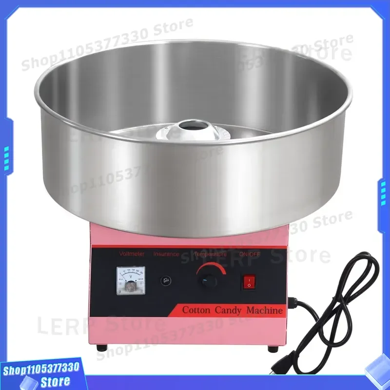 Commercial Gas Marshmallow Machine Electric Candy Floss Maker Small Bread Core Motor Components Hot Sale for Business Use