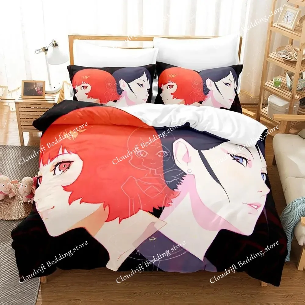 

New Paprika Movie Bedding Set Single Twin Full Queen King Size Bed Set Adult Kid Bedroom Duvet Cover Sets 3D Anime Bed Sheet Set