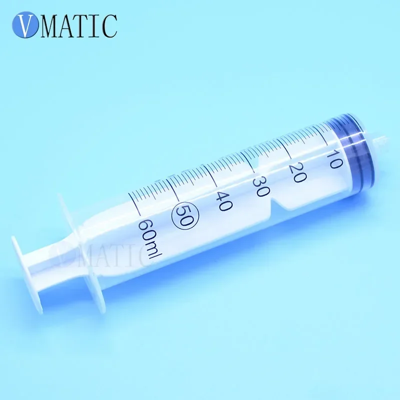 

Free Shipping 10 Pcs 60ml 60cc Glue Dispensing Syringe Plastic Liquid Syringe
