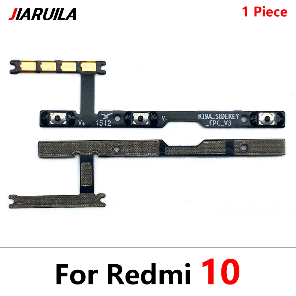 For Xiaomi Redmi 10 4 Pro 5 Plus 3 / 3S 4A 4X 5A 5 6 / 6A 9A 8A K30 8 9 10A 10C Power on/off Volume Key Button Flex Cable Ribbon