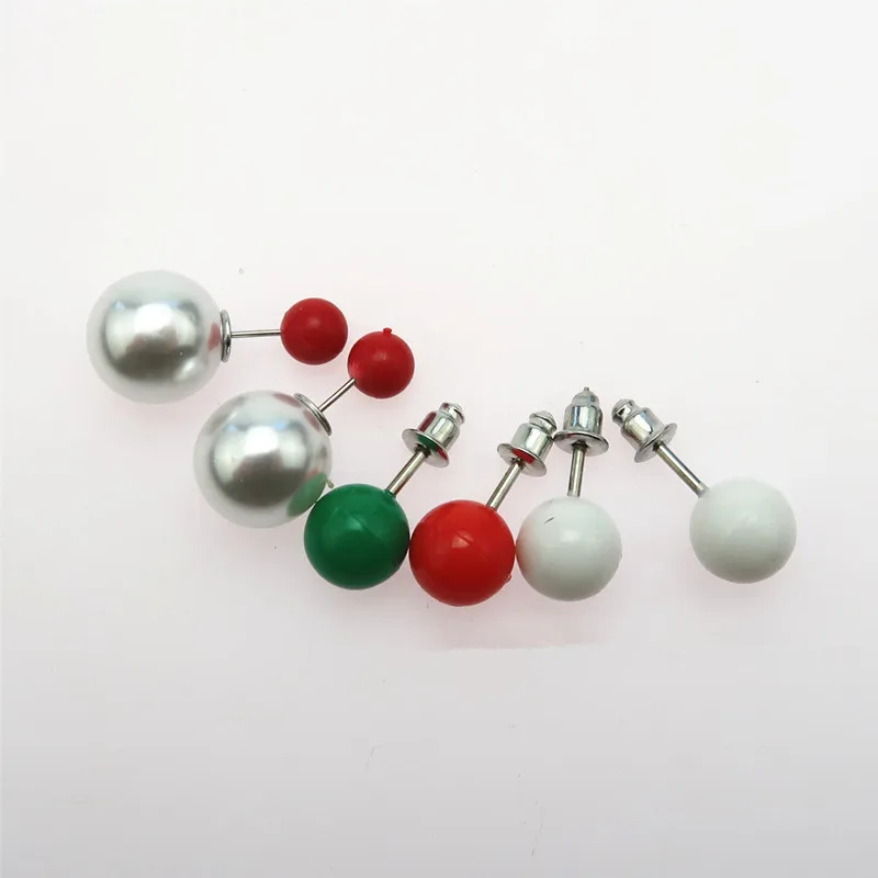 25/10PCS Round Pearl Beads Pins Mixed Color Plastic Ball Head Pin for Sewing Bead Pin with Bead Cap Sewing Tool