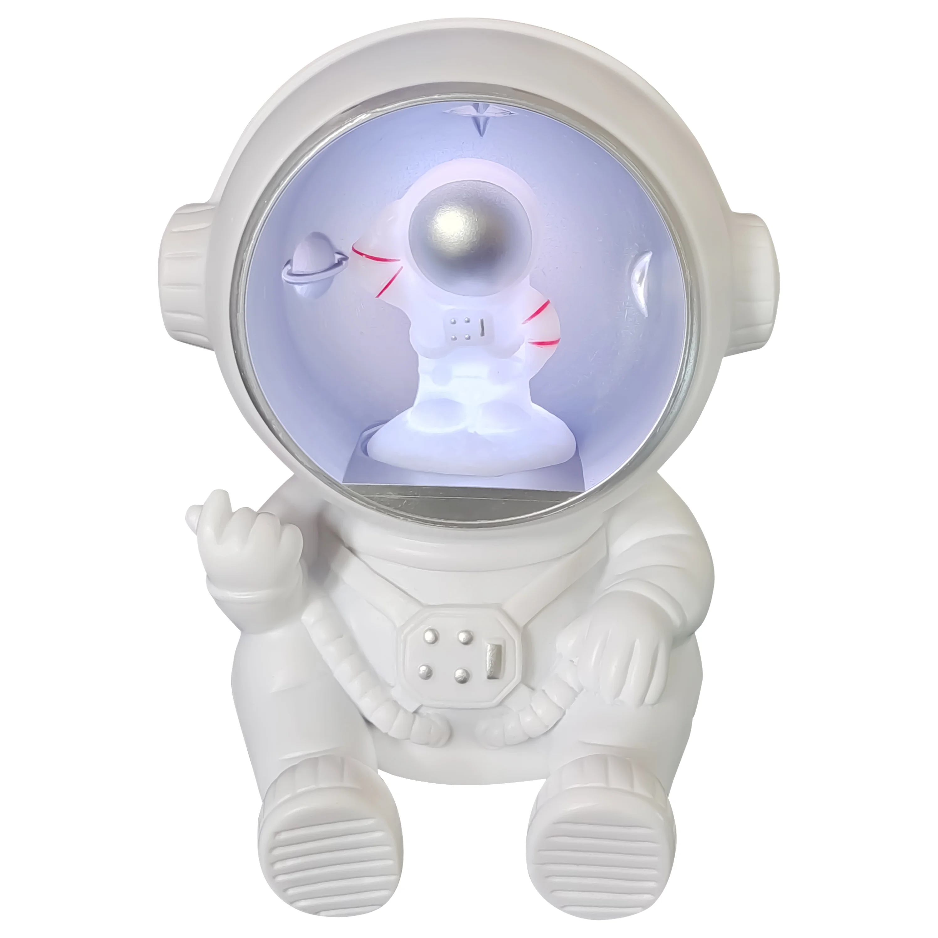 2021 New Arrival astronaut led light bluetooth speaker