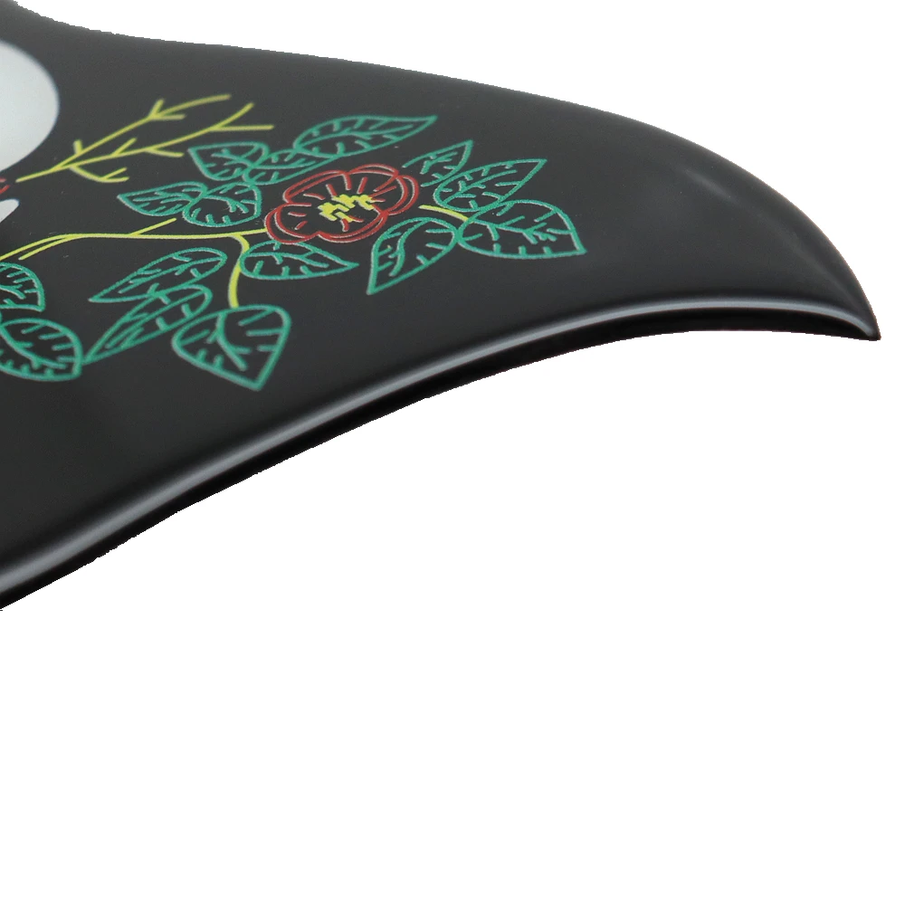1R Hummingbird Flower Dekoratives Celluloid- und Kristall-Epoxidharz-Gitarren-Schlagbrett, kratzfeste Platte für Folk-Akustikgitarre – Detail 15