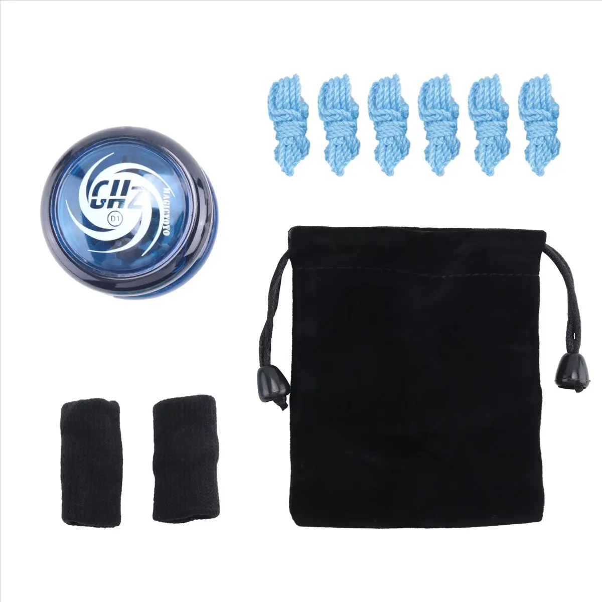 【CYBER MONDAY】 Responsive Yoyo D1 GHZ,Professional Looping Yoyos for Kids Beginner with Yoyo Strings+Finger +Yoyo Bag,Blue
